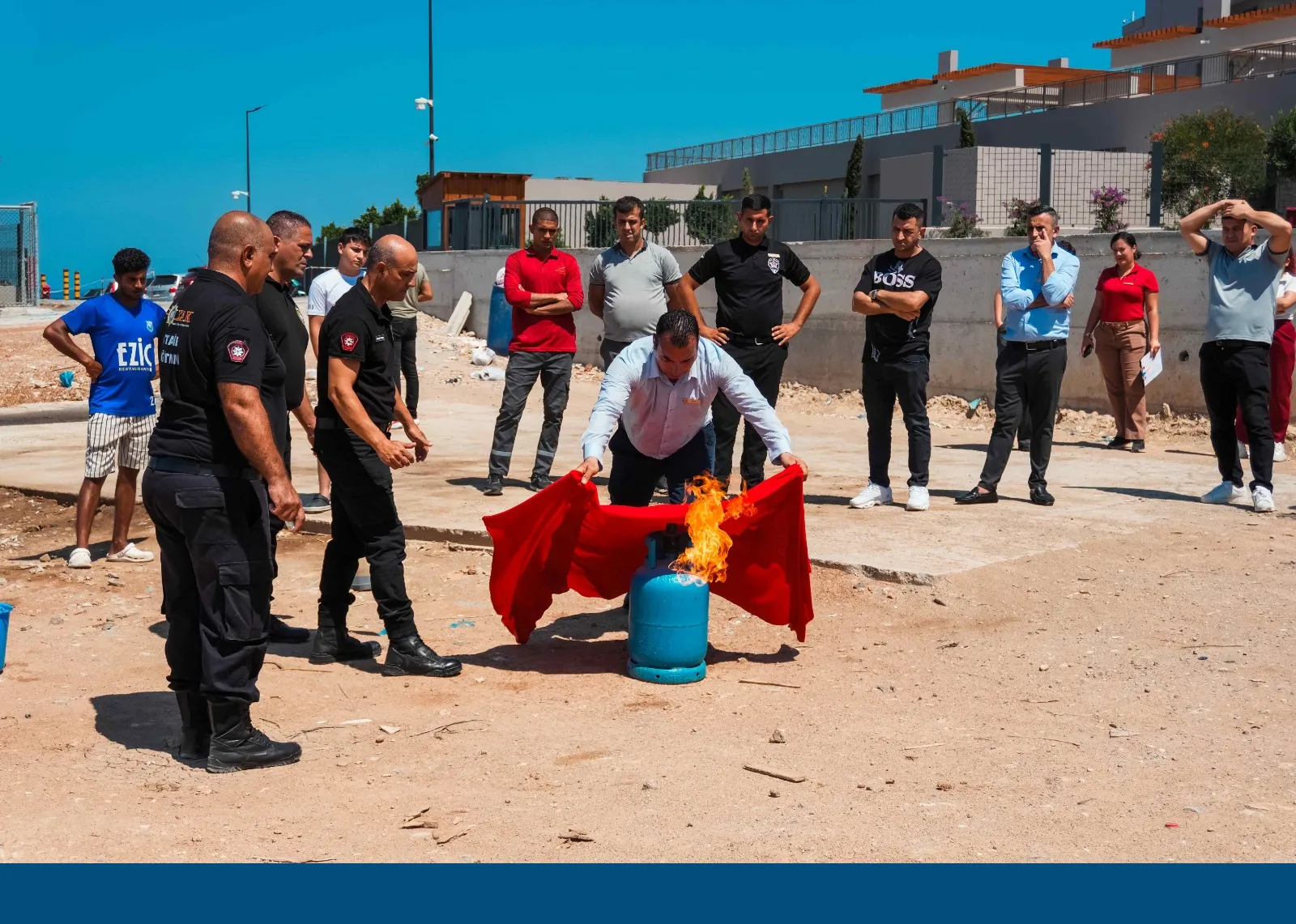 POLVAK'tan Concord Aria Personeline Temel Yangın Eğitimi
